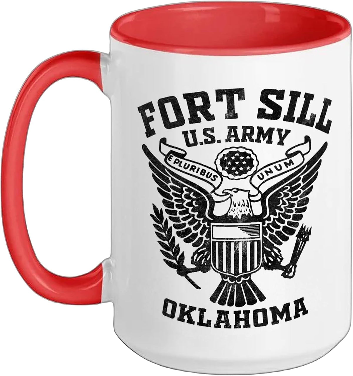 Fort Sill Us Military Base Oklahoma Ok Ft Sill Veteran Ceramic Mug