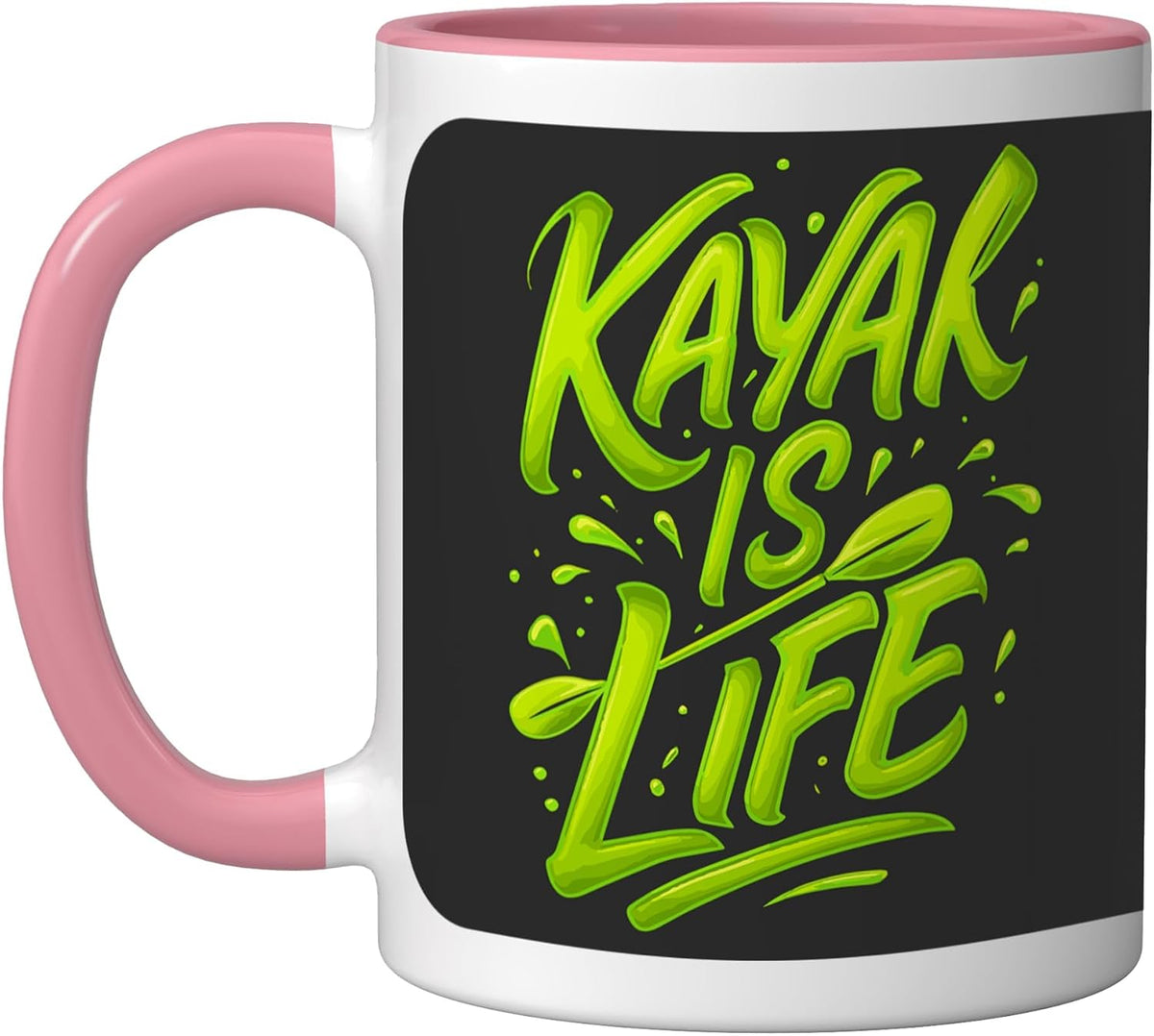 Packraft-Kayak Gift Idea For Kayaker Canoes-Boating Ceramic Mug