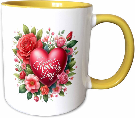 Stunning Happy Mothers Day Artsy Card Ceramic Mug