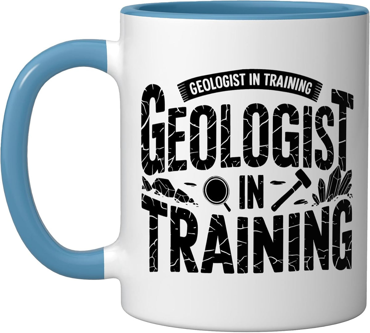 Amateur Geologist Training Geology Identity Funny Hobby Ceramic Mug