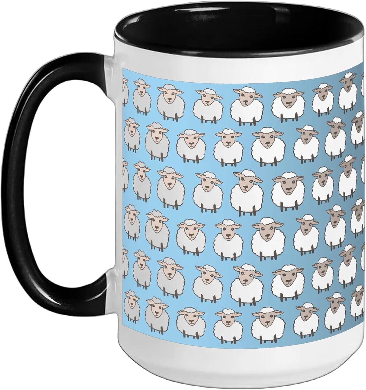 Sheep - Blue Print Edition Ceramic Mug