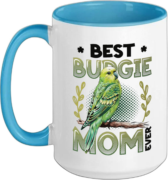 Best Budgie Mom Ever Christmas Ceramic Mug