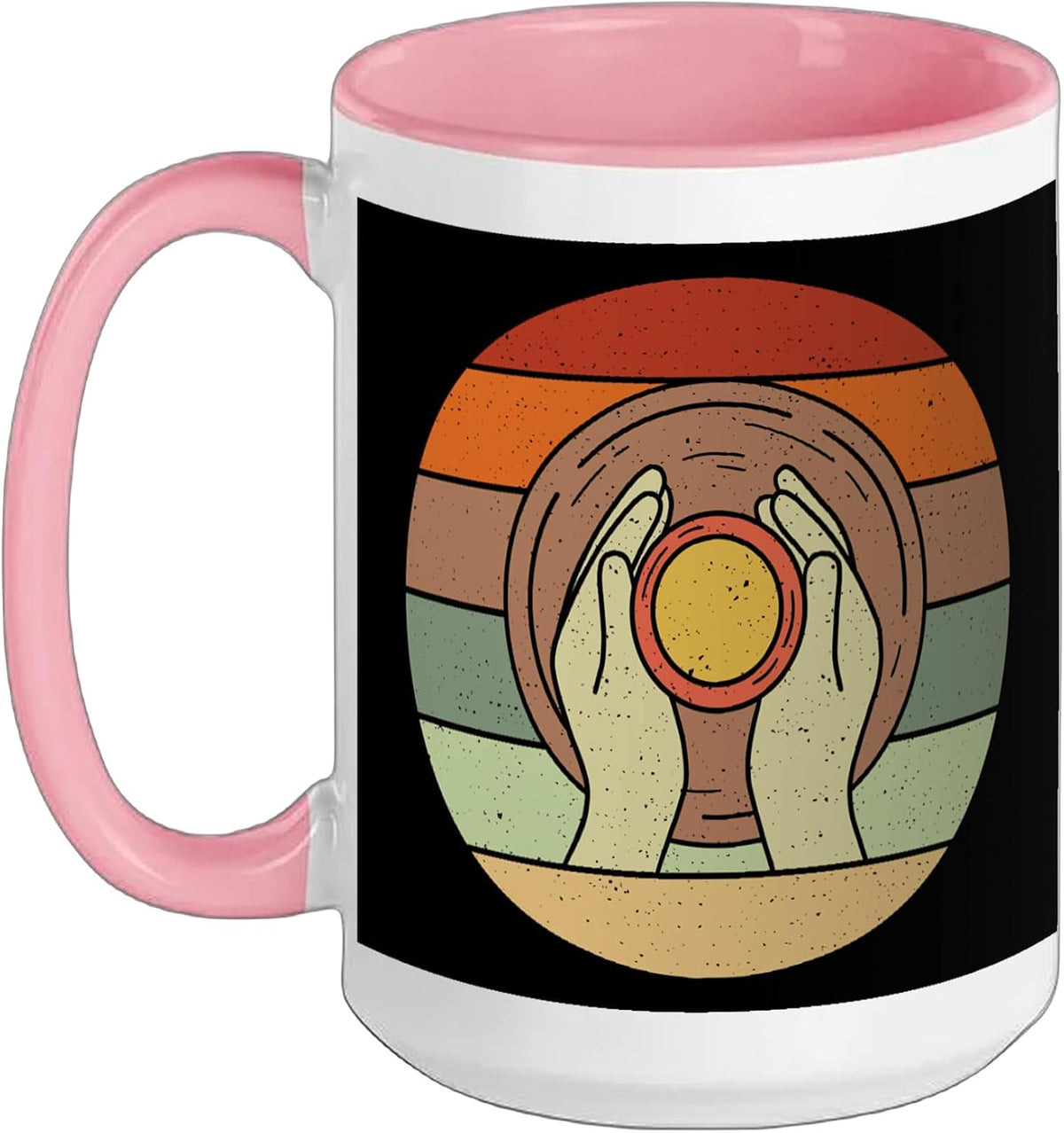 Retro Style Pottery - Ceramics Artist Clay Pottery Gifts Ceramic Mug