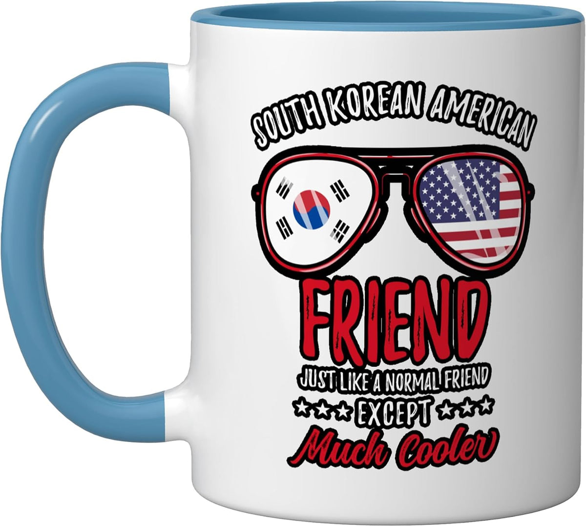 Funny South Korean American Friend Ceramic Mug