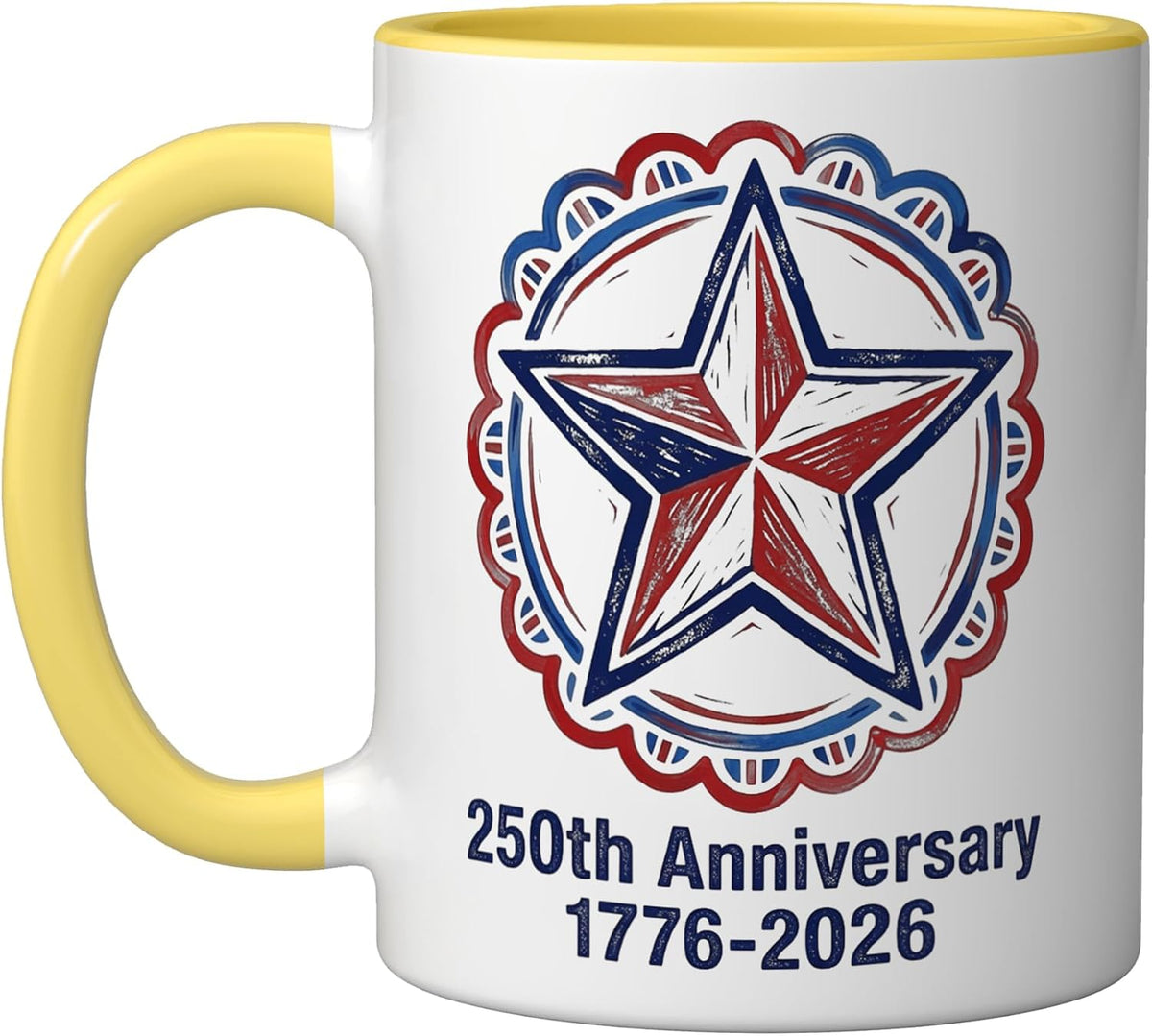 250 Anniversary Usa Ceramic Mug