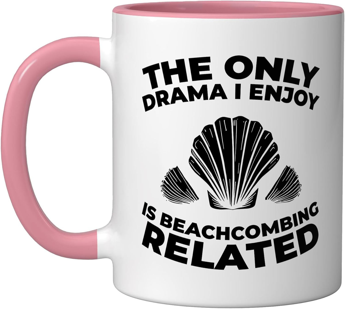 Shell Collecting Nature - Beach Beachcombing Ceramic Mug