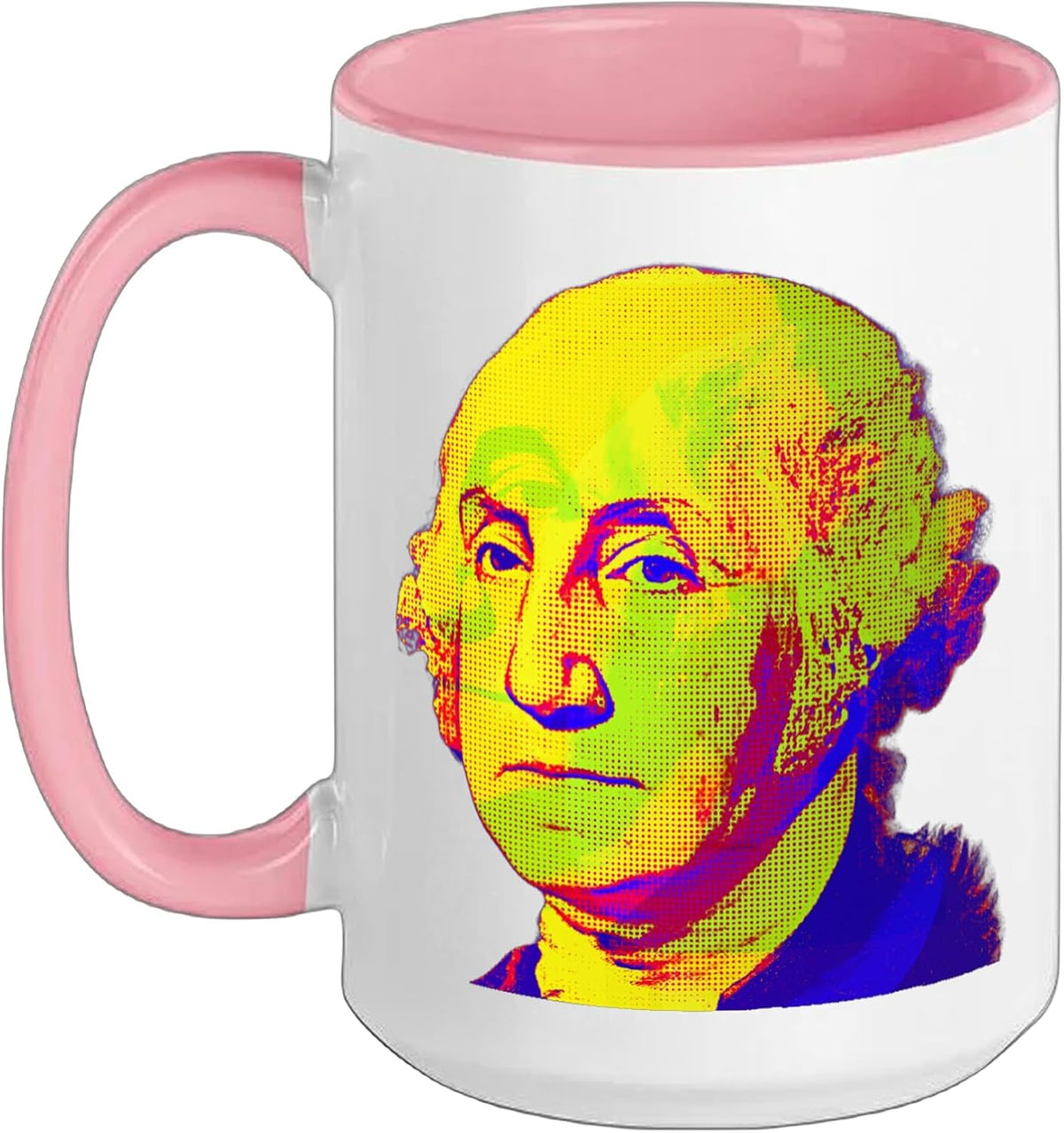 Pop Art President George Wahington Portrait A Presidential Ceramic Mug