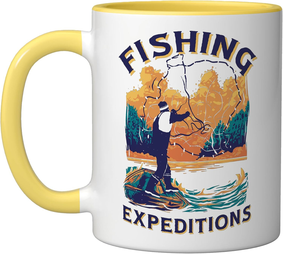 Fishing & Anglers Ceramic Mug