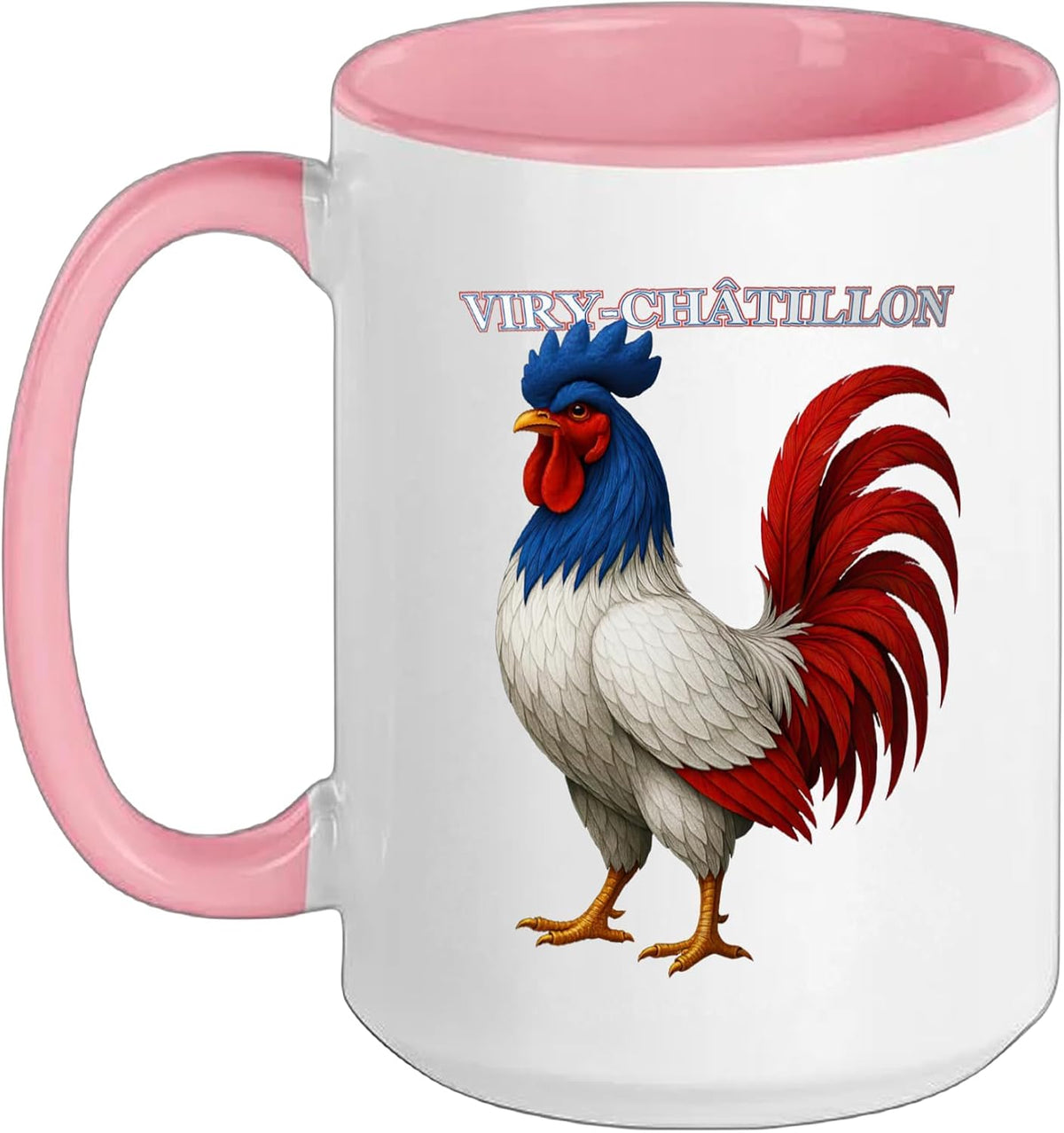 Viry-ChÂTillon France FrançAis Souvenir Article Ceramic Mug
