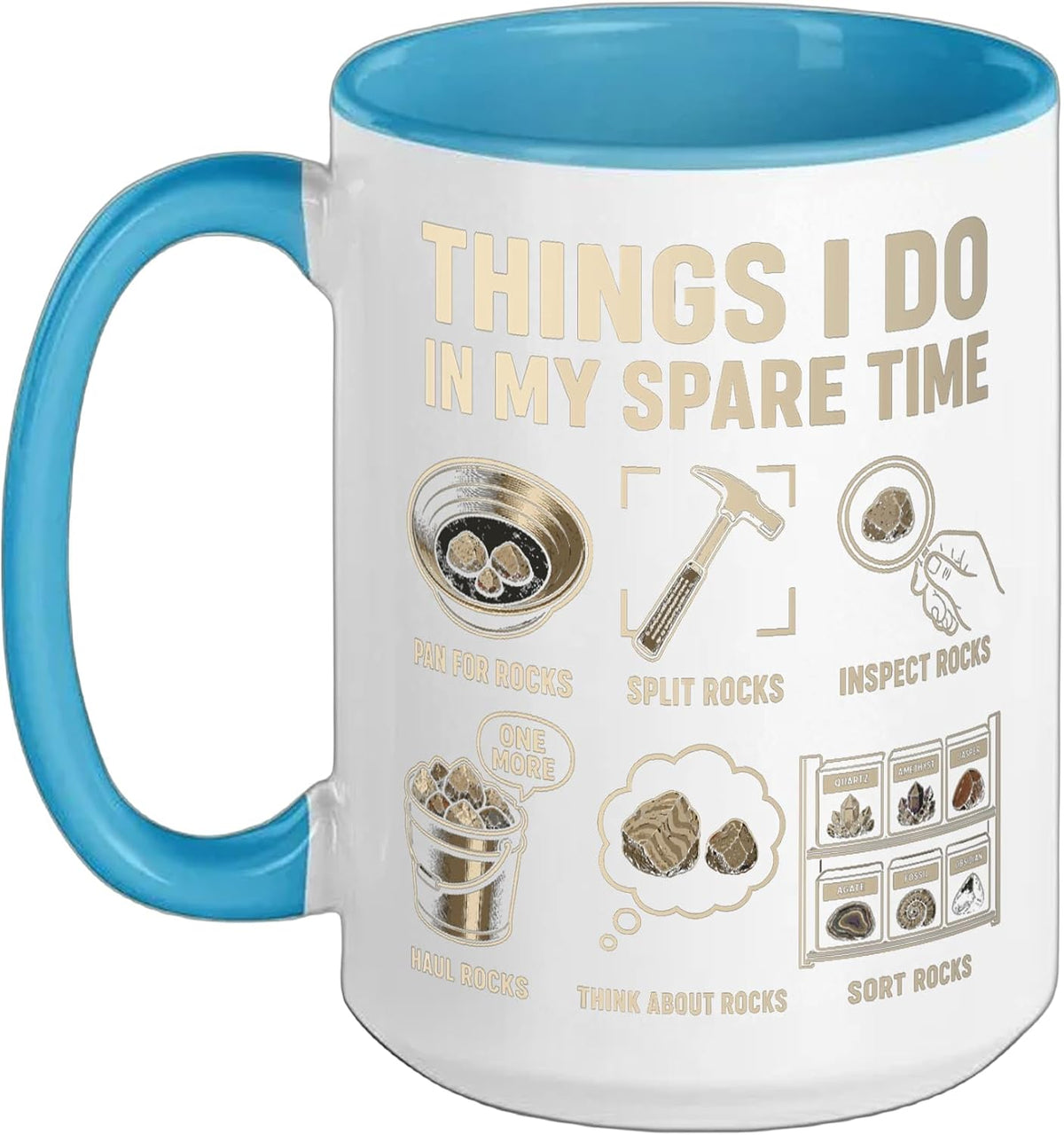 Geologist Rockhound Ceramic Mug
