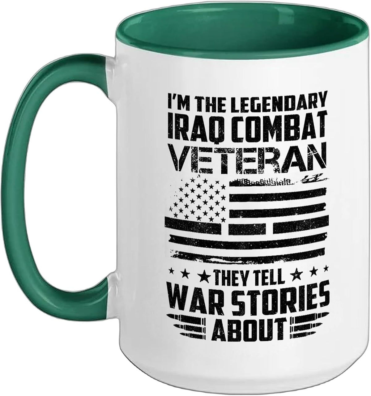Iraq Combat Veteran Operation Iraqi Freedom Oif Veterans Ceramic Mug