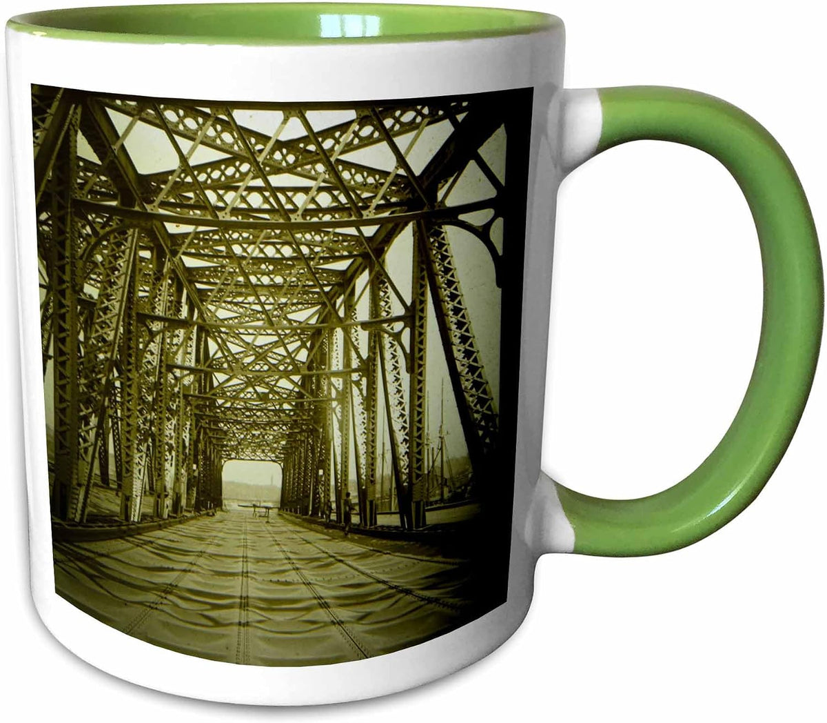 145th Street Bridge Harlem River Nyc Vintage Ceramic Mug