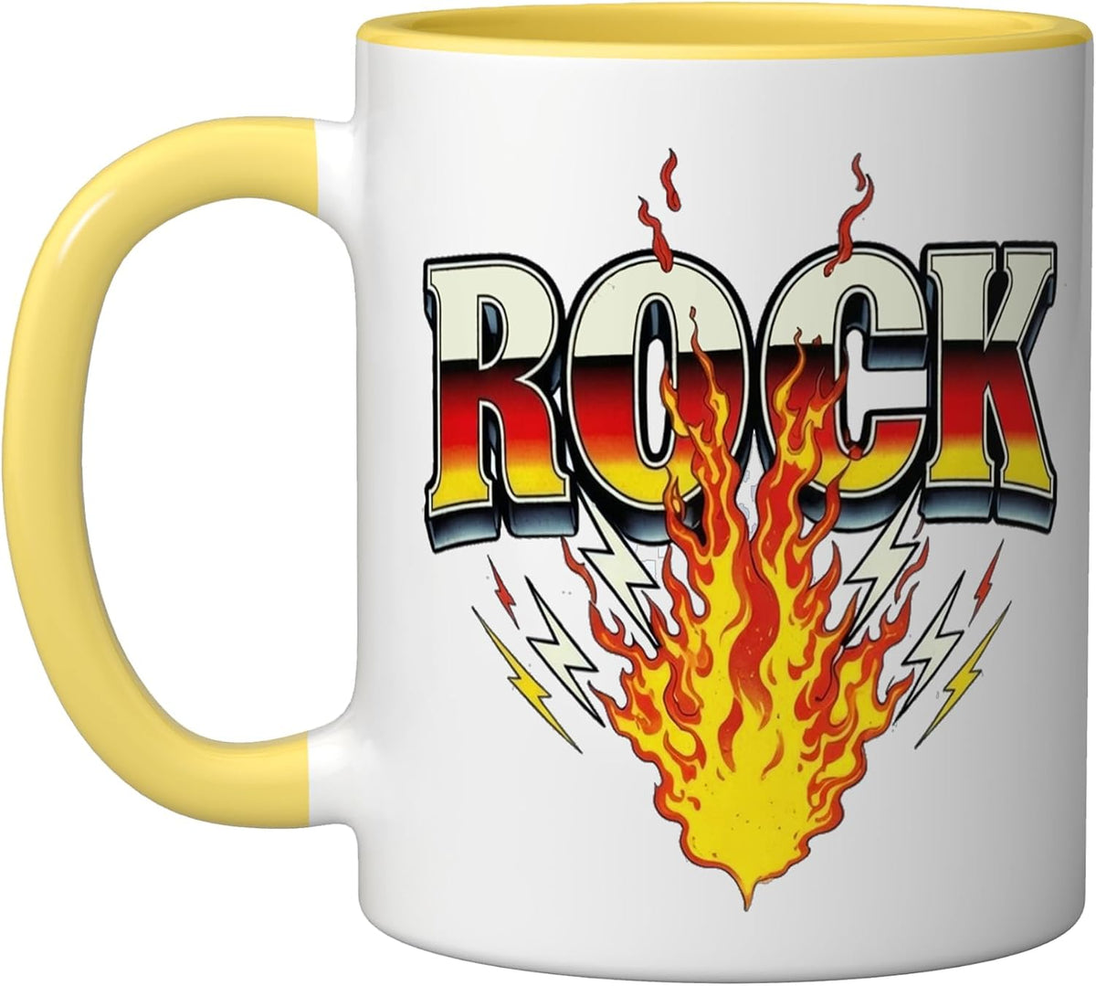 Rock Flame Ceramic Mug
