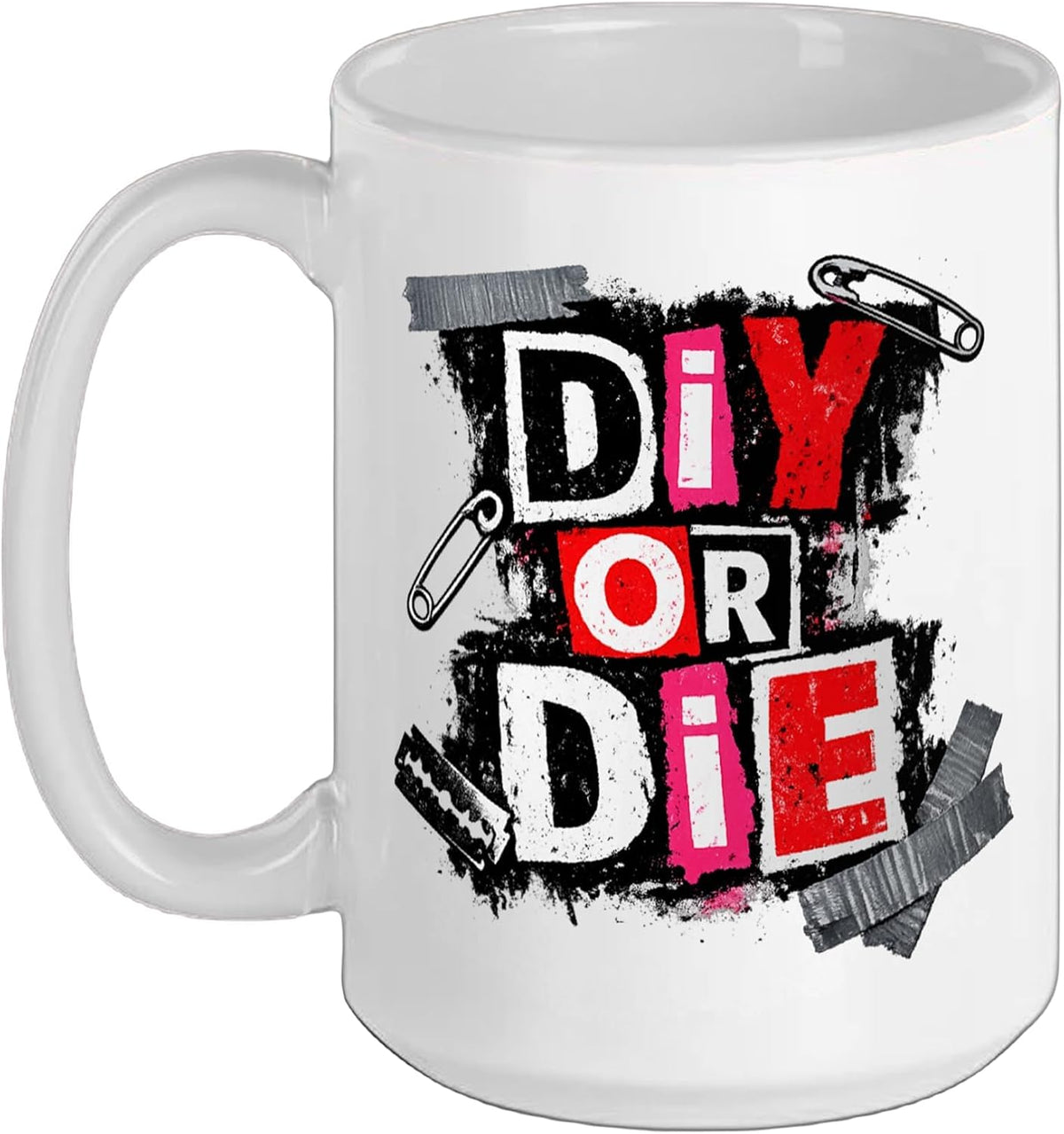 Diy Or Die – Punk Rock Diy Culture Ceramic Mug