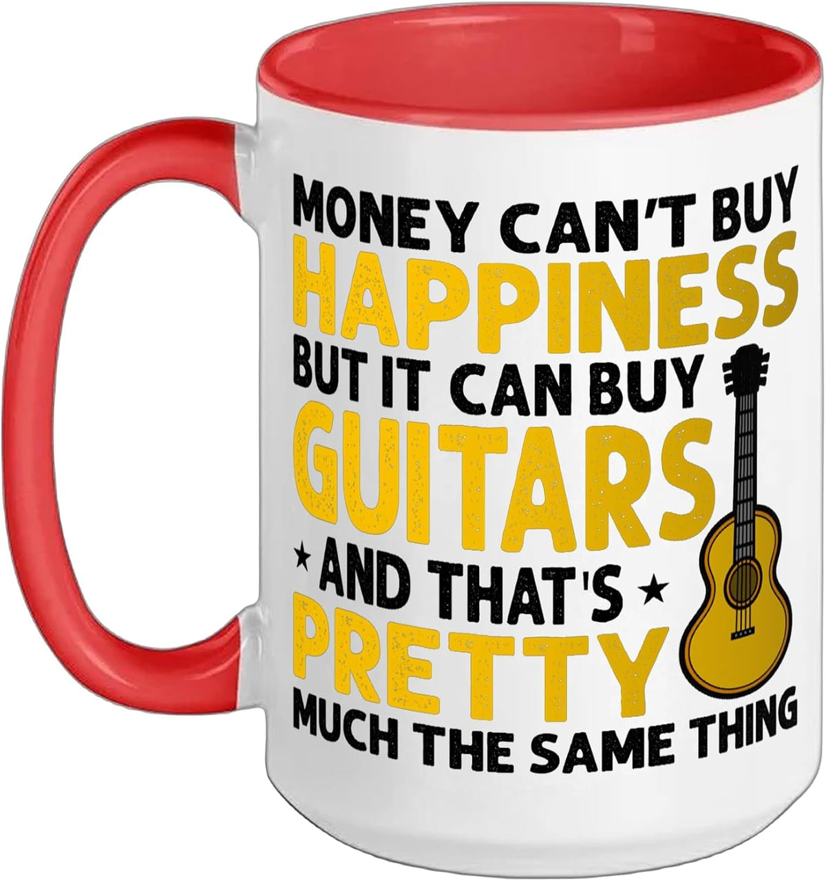 Guitarist Musician Guitars Guitar Saying Instrument Ceramic Mug