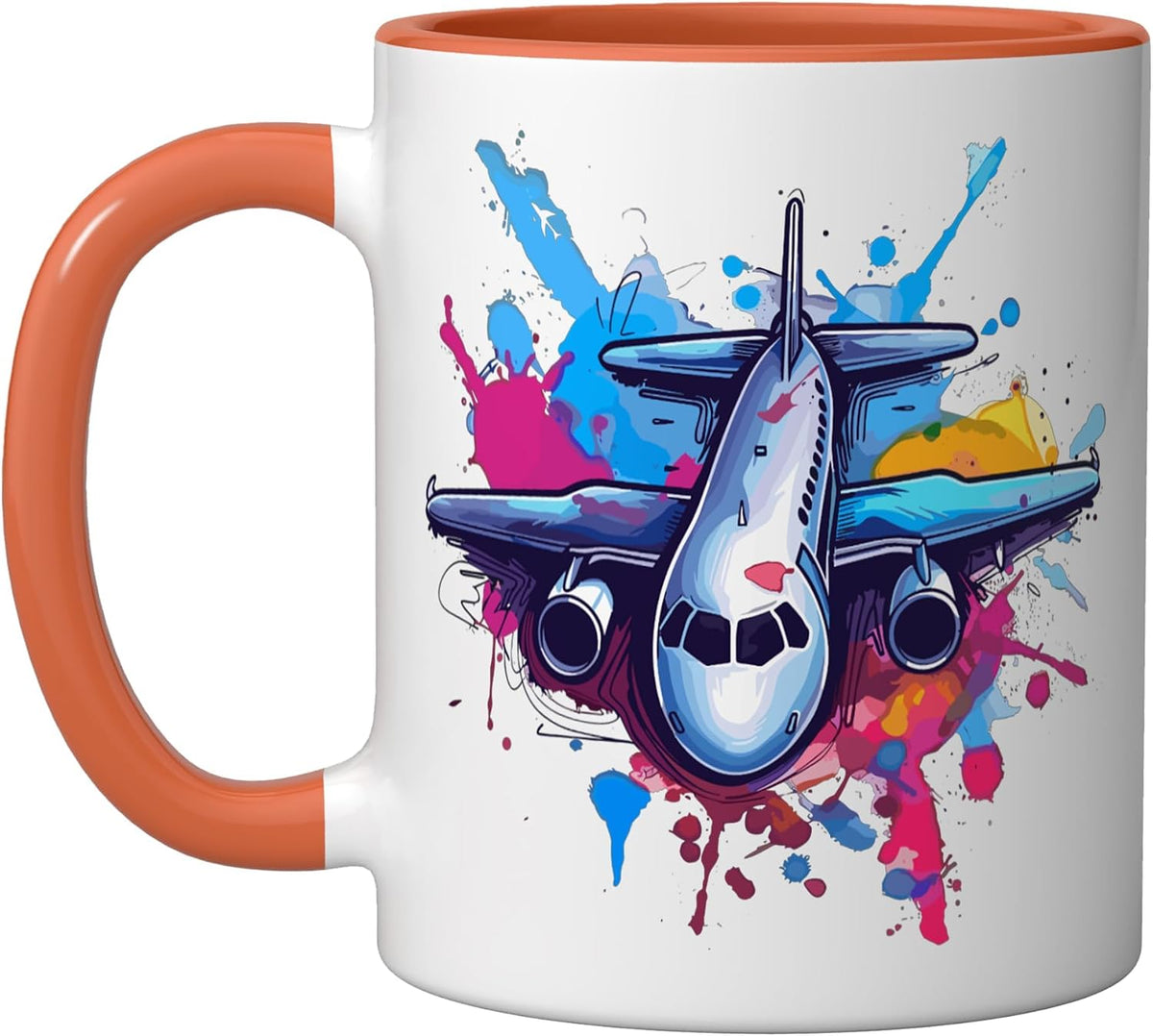 Aircrafts Streetart Aviation Aeroplanes Ceramic Mug