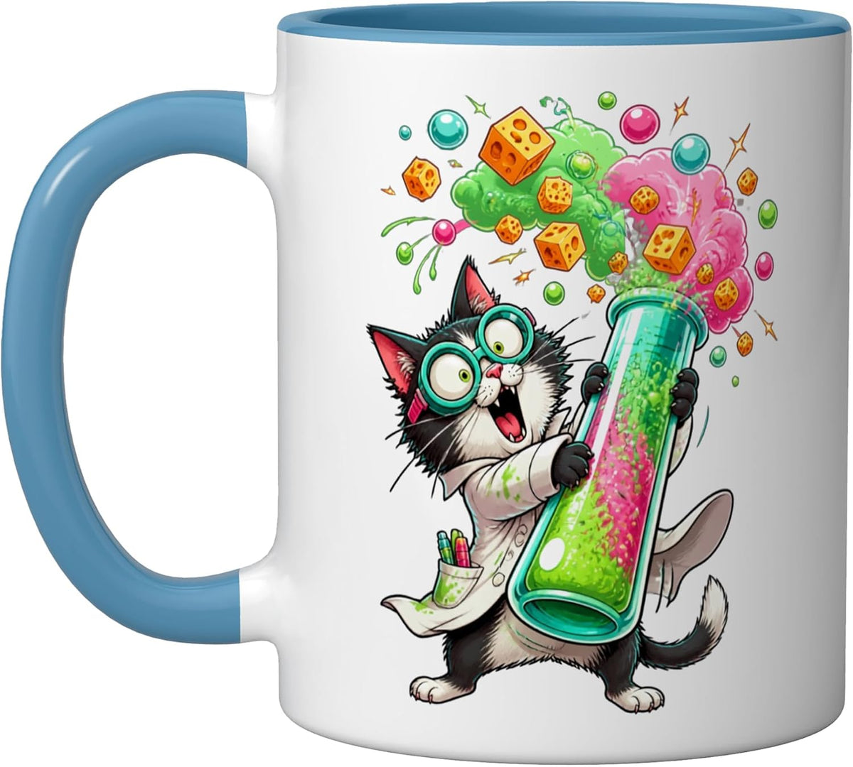 Cat Motif Art Design Gifts Cute Kitten Ceramic Mug