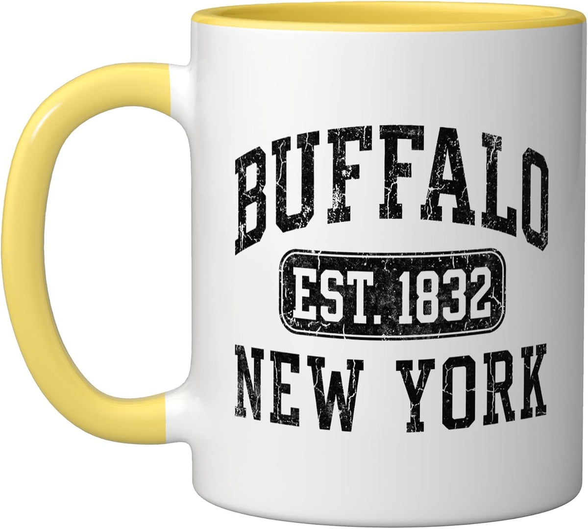 Buffalo New York Est 1832 Vintage Established Ceramic Mug
