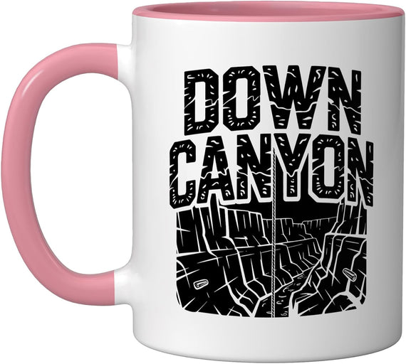 Vintage Canyoneering Slot Canyon Sandstone Walls Ceramic Mug