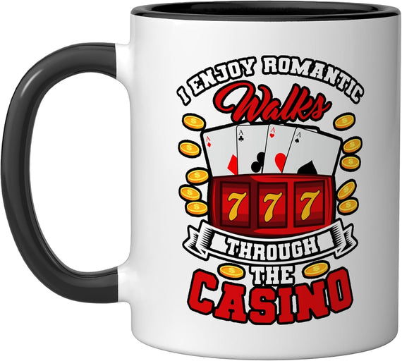 Casino Walk 777 Aces Gambler Ceramic Mug