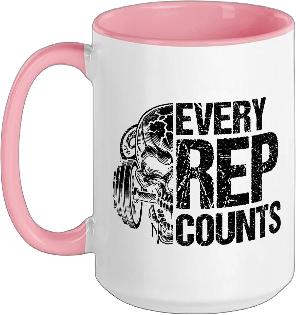 Every Rep Counts Weightlifter Bodybuilding Bodybuilder Ceramic Mug