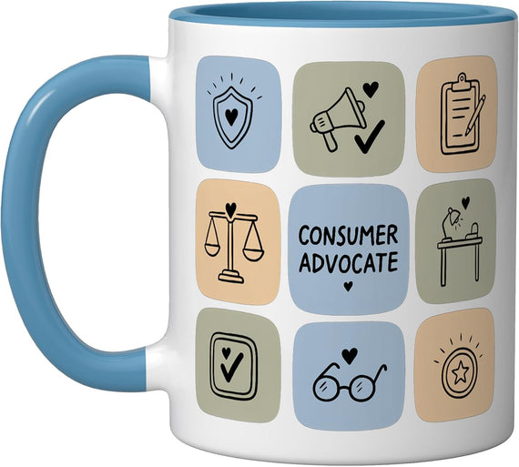 Consumer Advocate Protection Rights Ombudsman Watchdog Ceramic Mug