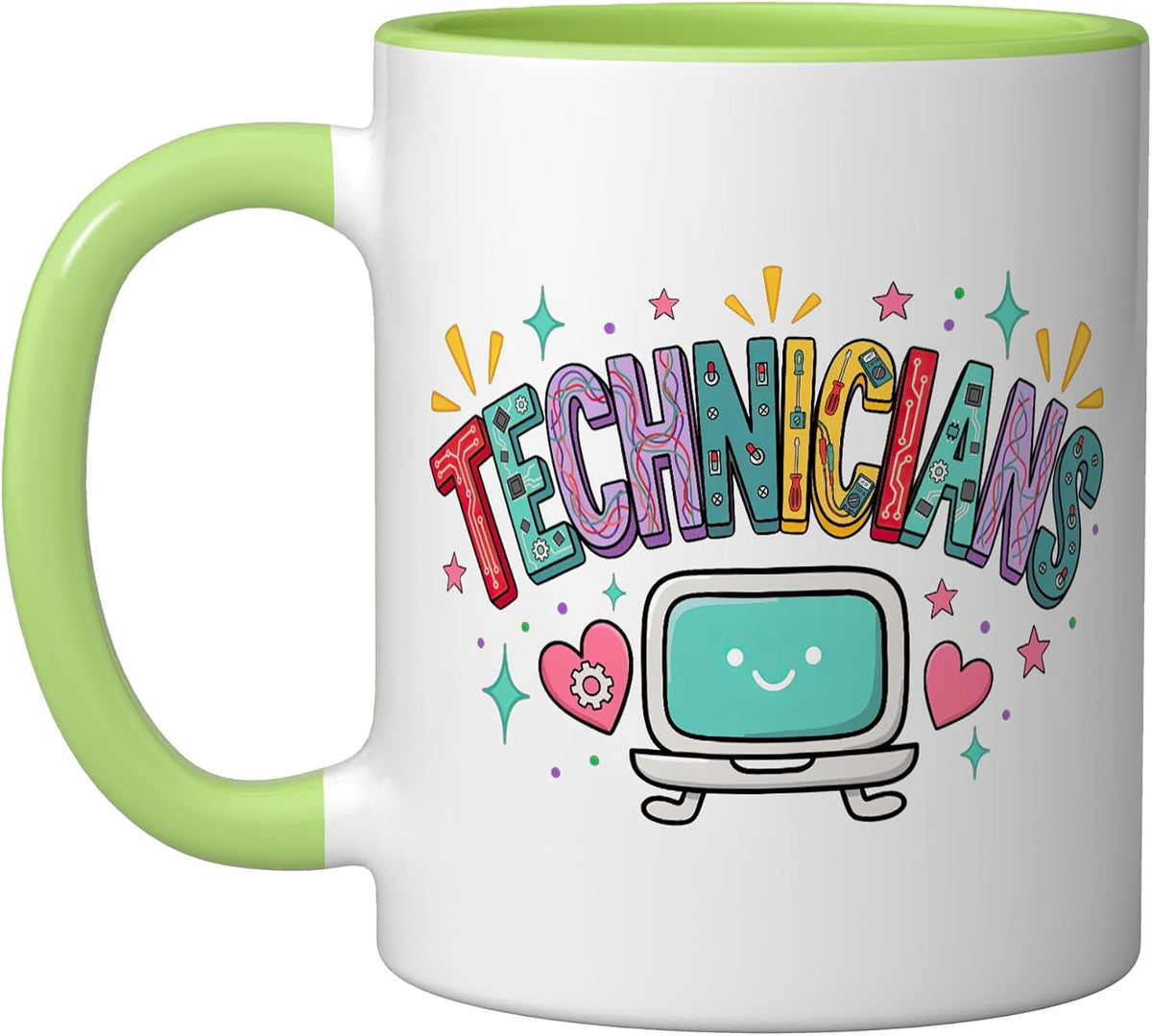 School Lab Science Technician Repair Maintenance Ceramic Mug