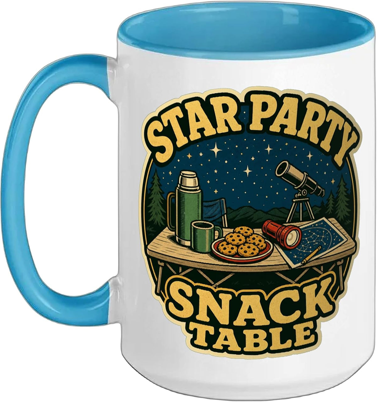 Astronomy Telescope Starry Sky Ceramic Mug