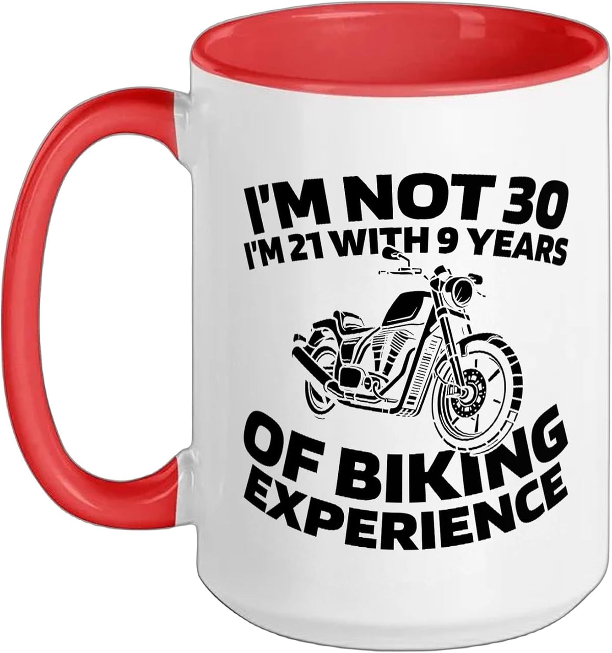 30 Years Old - Motorbiker Biker Motorcycle 30th Birthday Ceramic Mug