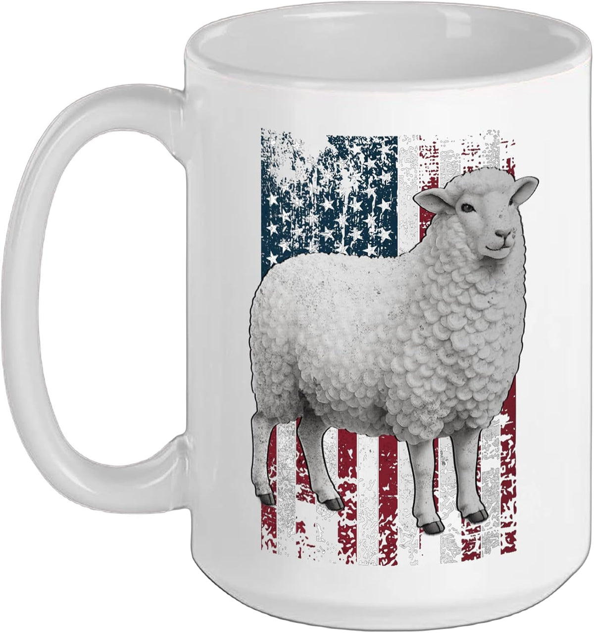 American Sheep Us Sheep Ceramic Mug