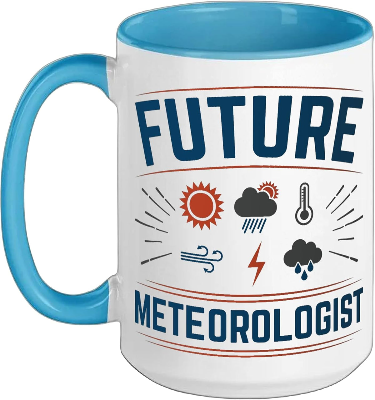 Future Meteorologist Weather Forecast Meteorology Kids Ceramic Mug