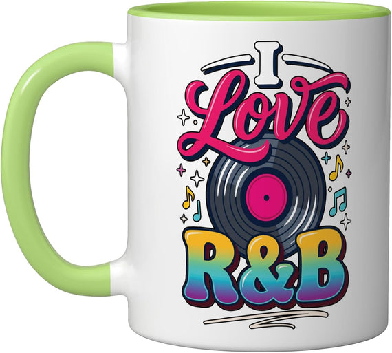 I Love R&B Ceramic Mug