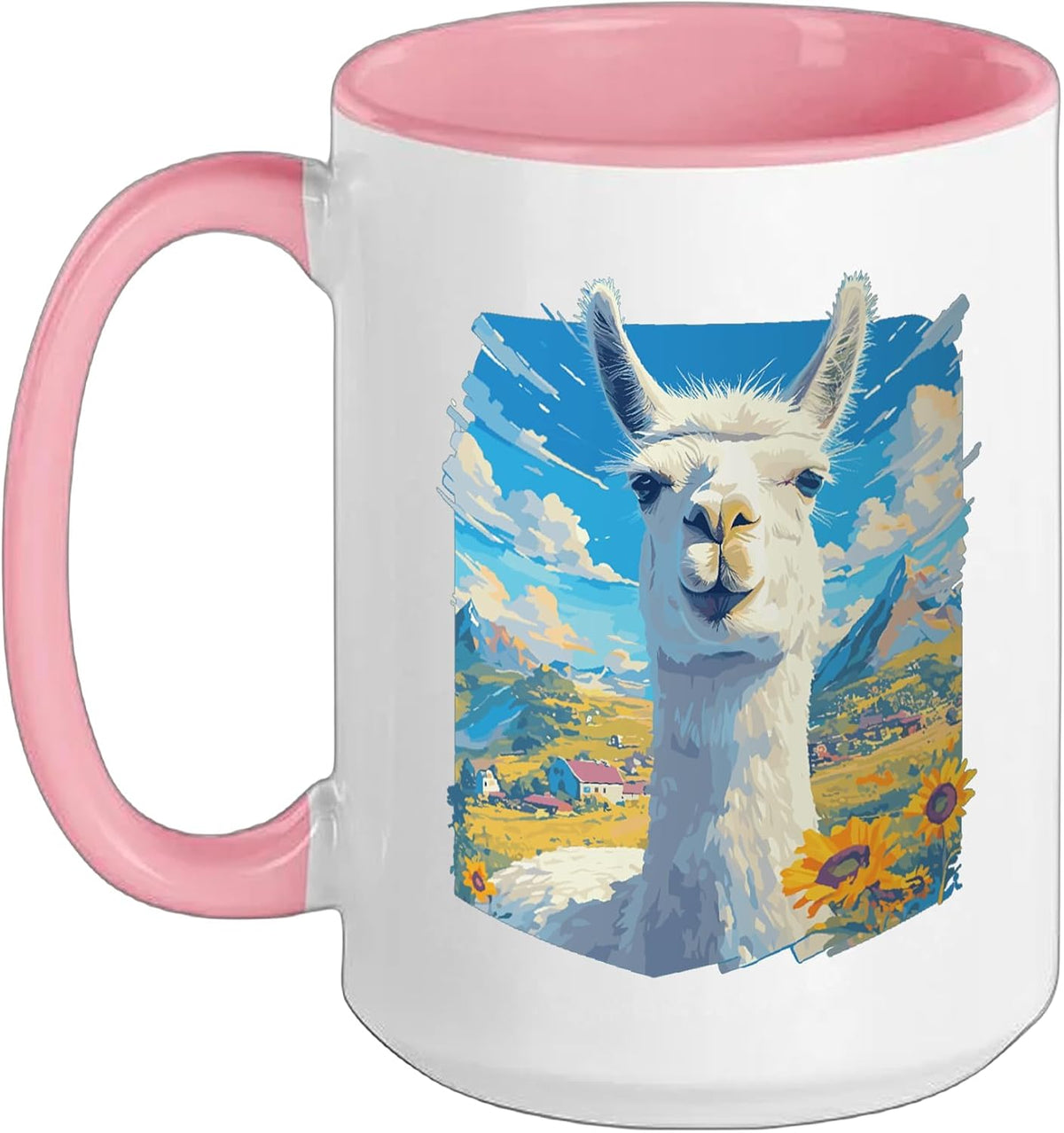Llamas Llama Ceramic Mug