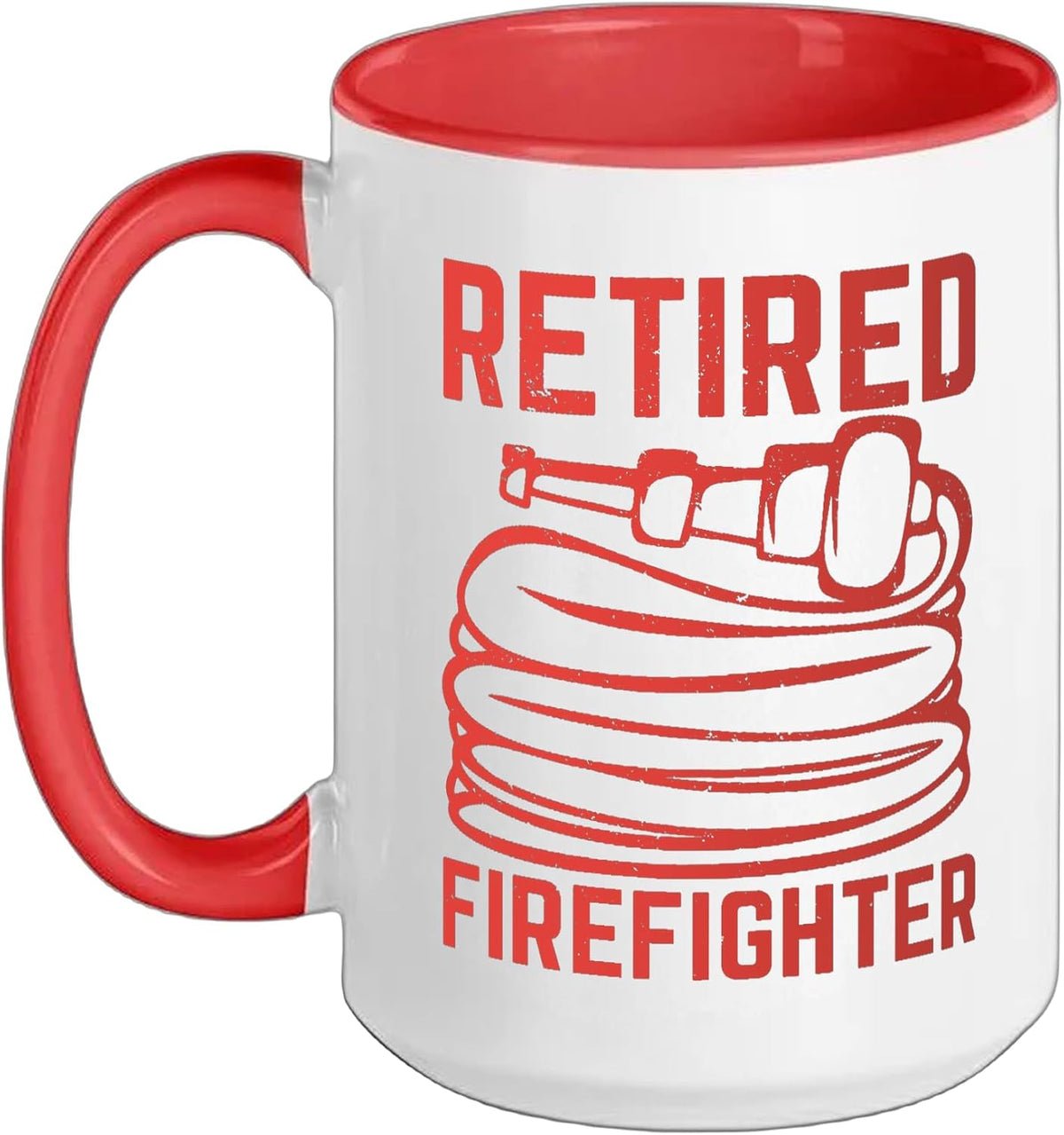 Retired Firefighter Pension Retiring Ceramic Mug