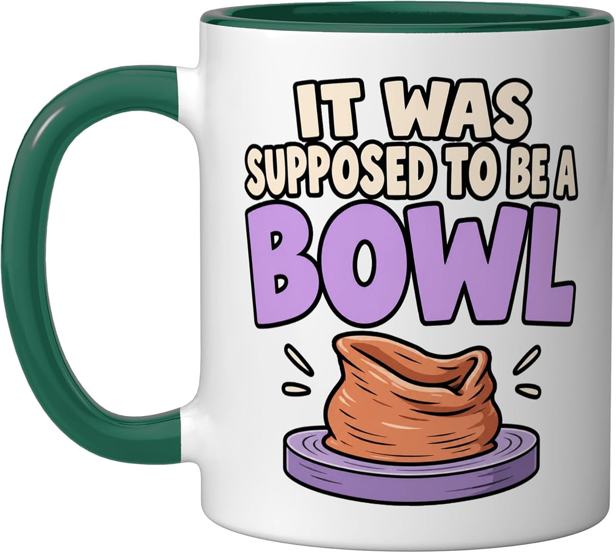 Pottery For Women Funny Bowl Ceramic Artist Clay Studio Ceramic Mug
