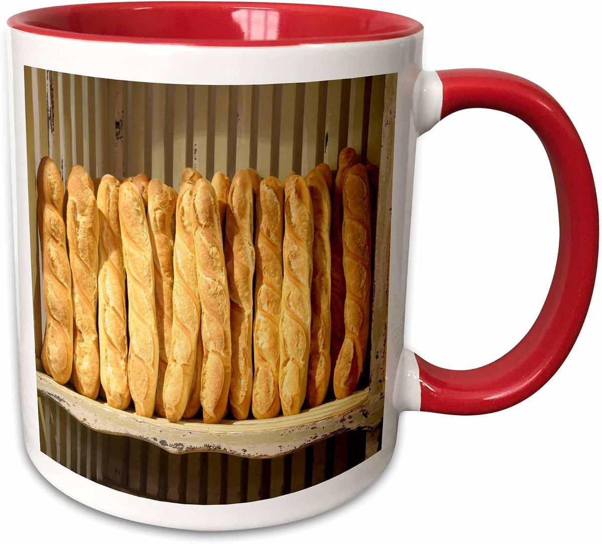 France Provence Cote D'azur Baguettes Ceramic Mug