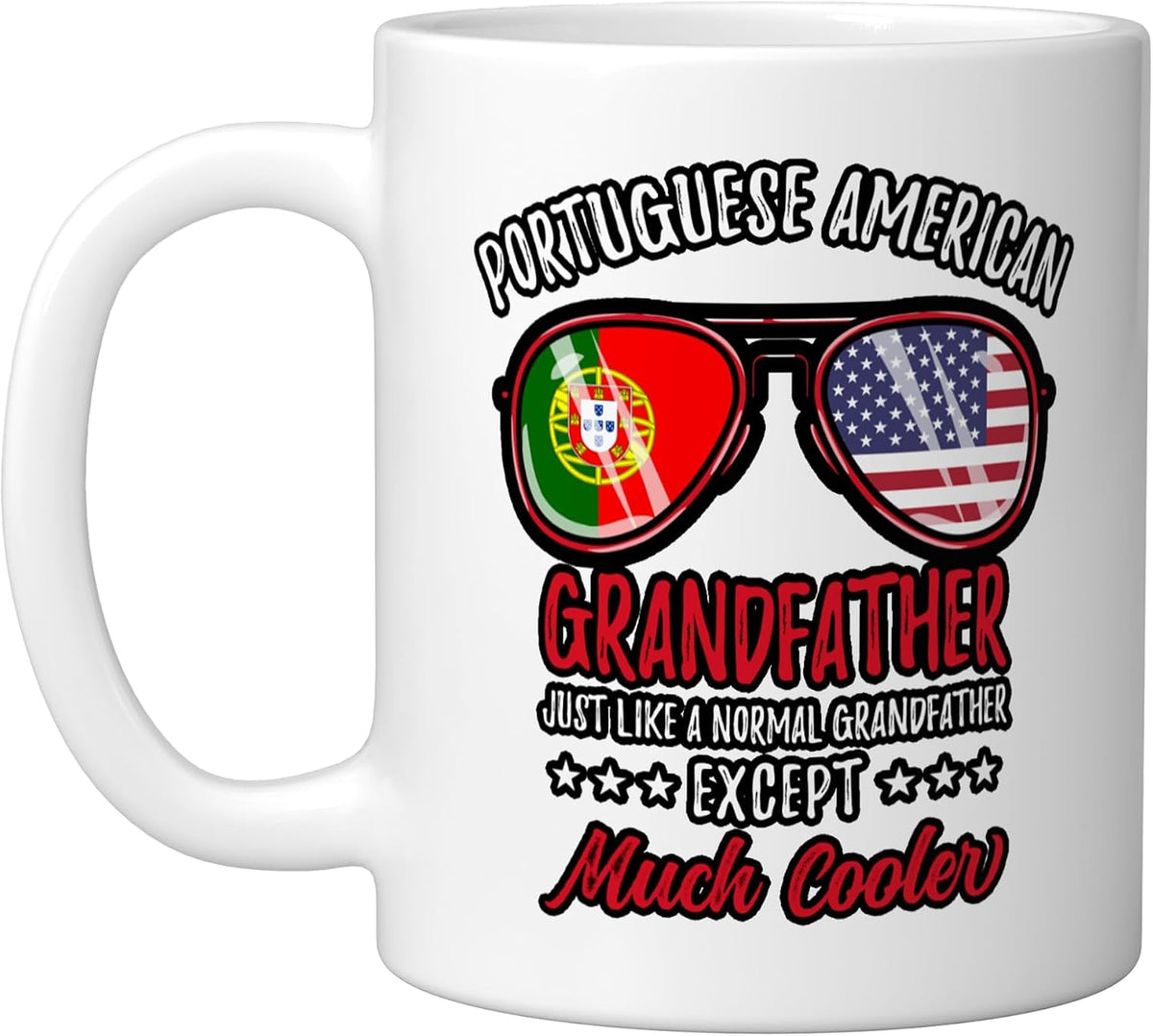 Funny Portuguese American Grandfather Ceramic Mug