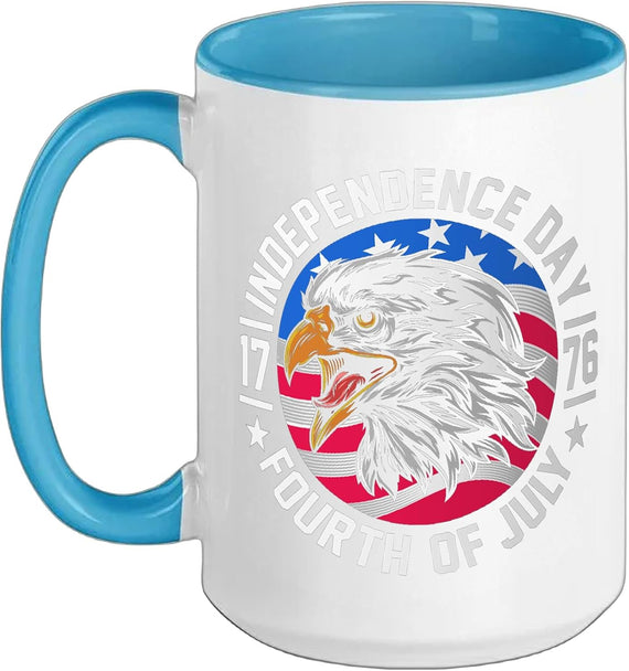 4th July United States Independence Ceramic Mug