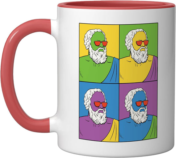 Philosopher Philosophical Socrates Ceramic Mug