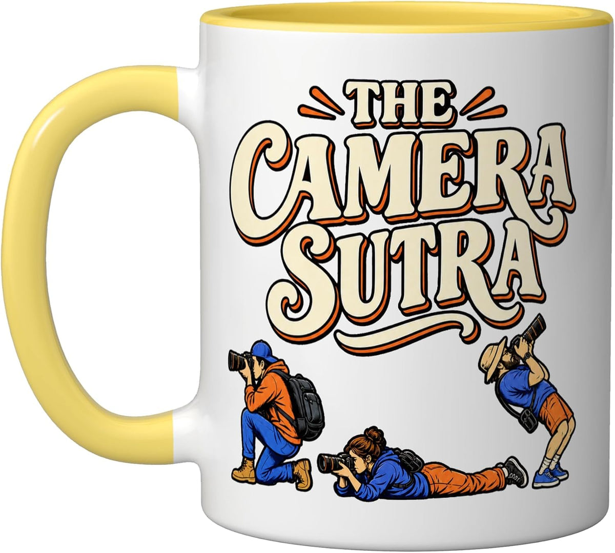 The Camera Sutra Funny Camera Photographer Humor Ceramic Mug