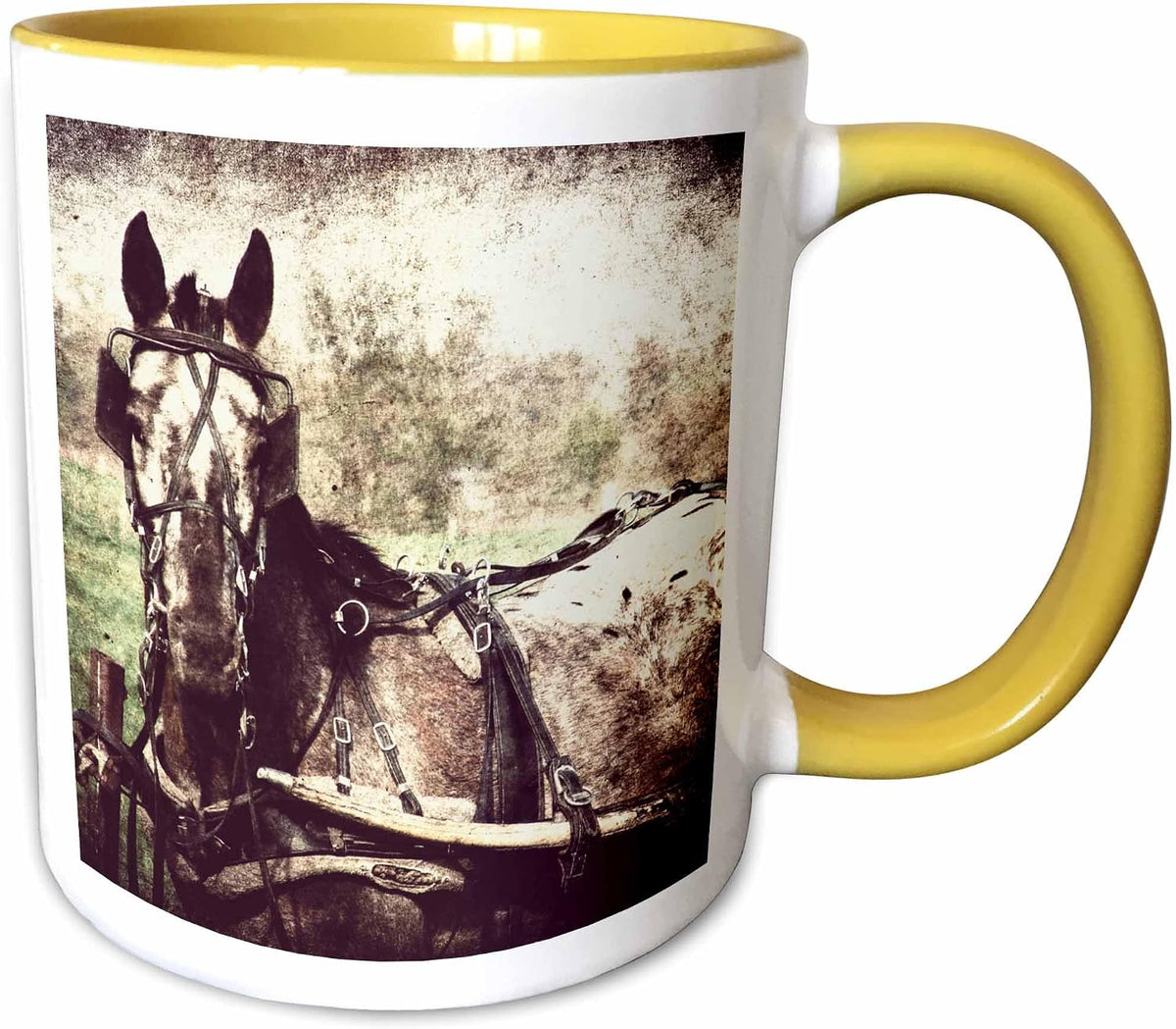 Appaloosa Harness Horse By Angelandspot Ceramic Mug