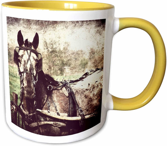 Appaloosa Harness Horse By Angelandspot Ceramic Mug