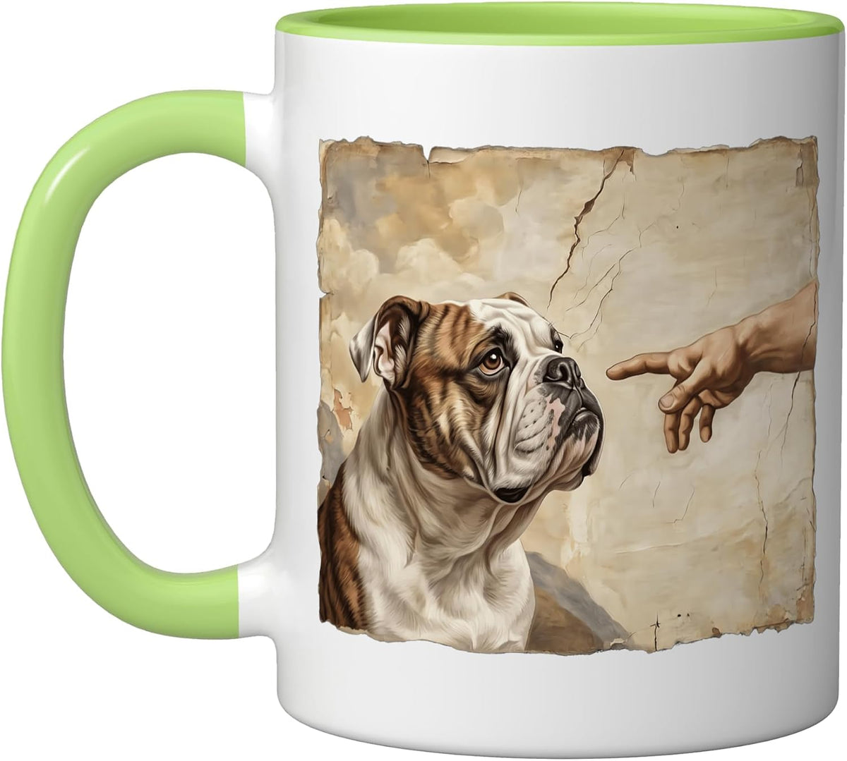 Bulldog The Creation Ceramic Mug