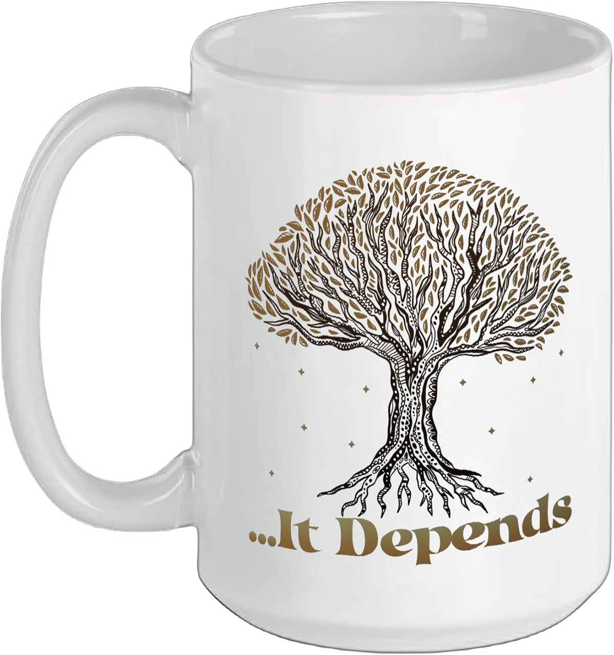 ... It Depends Philosophy Ceramic Mug
