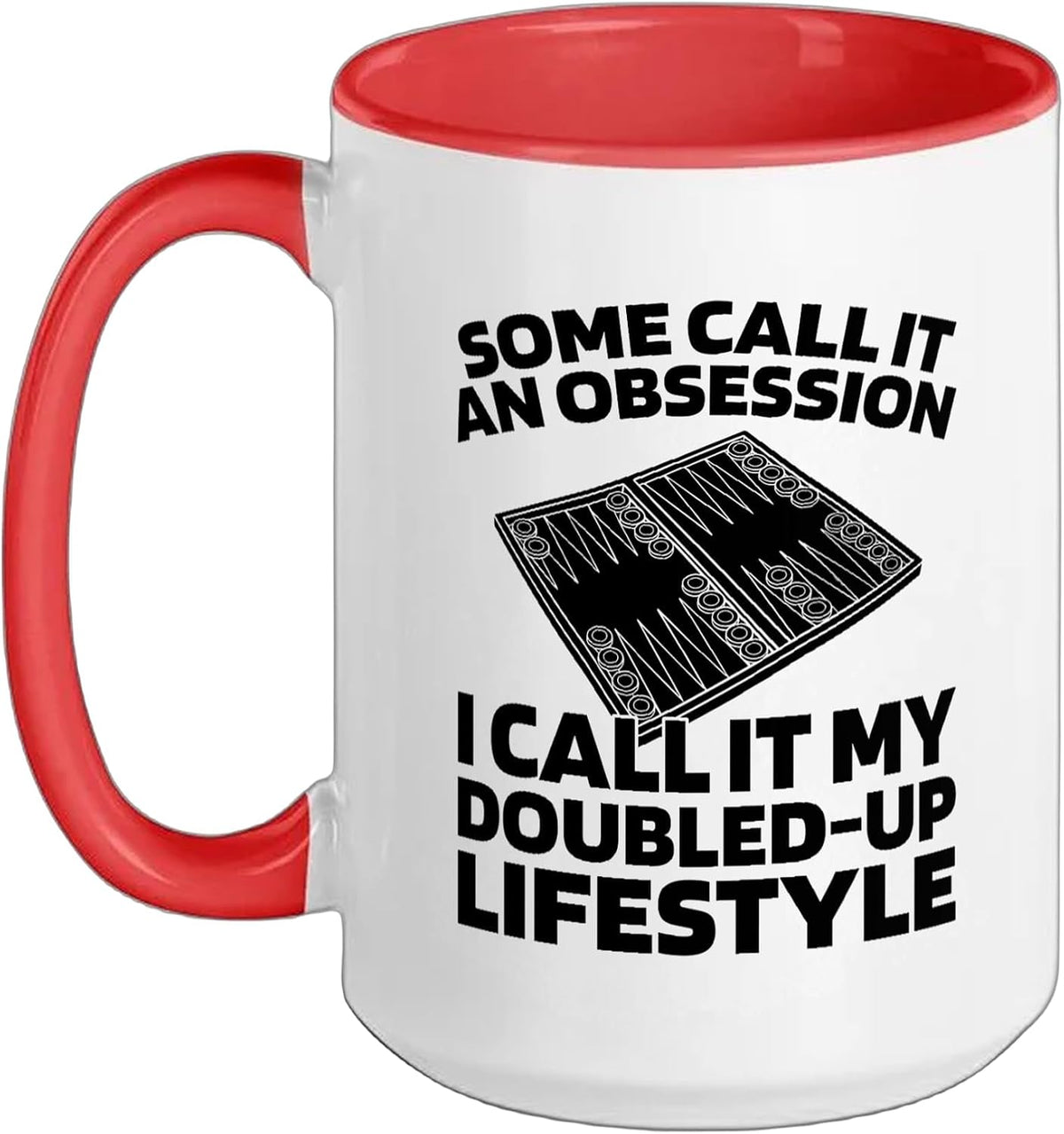Dice - Board Game Strategy Backgammon Ceramic Mug