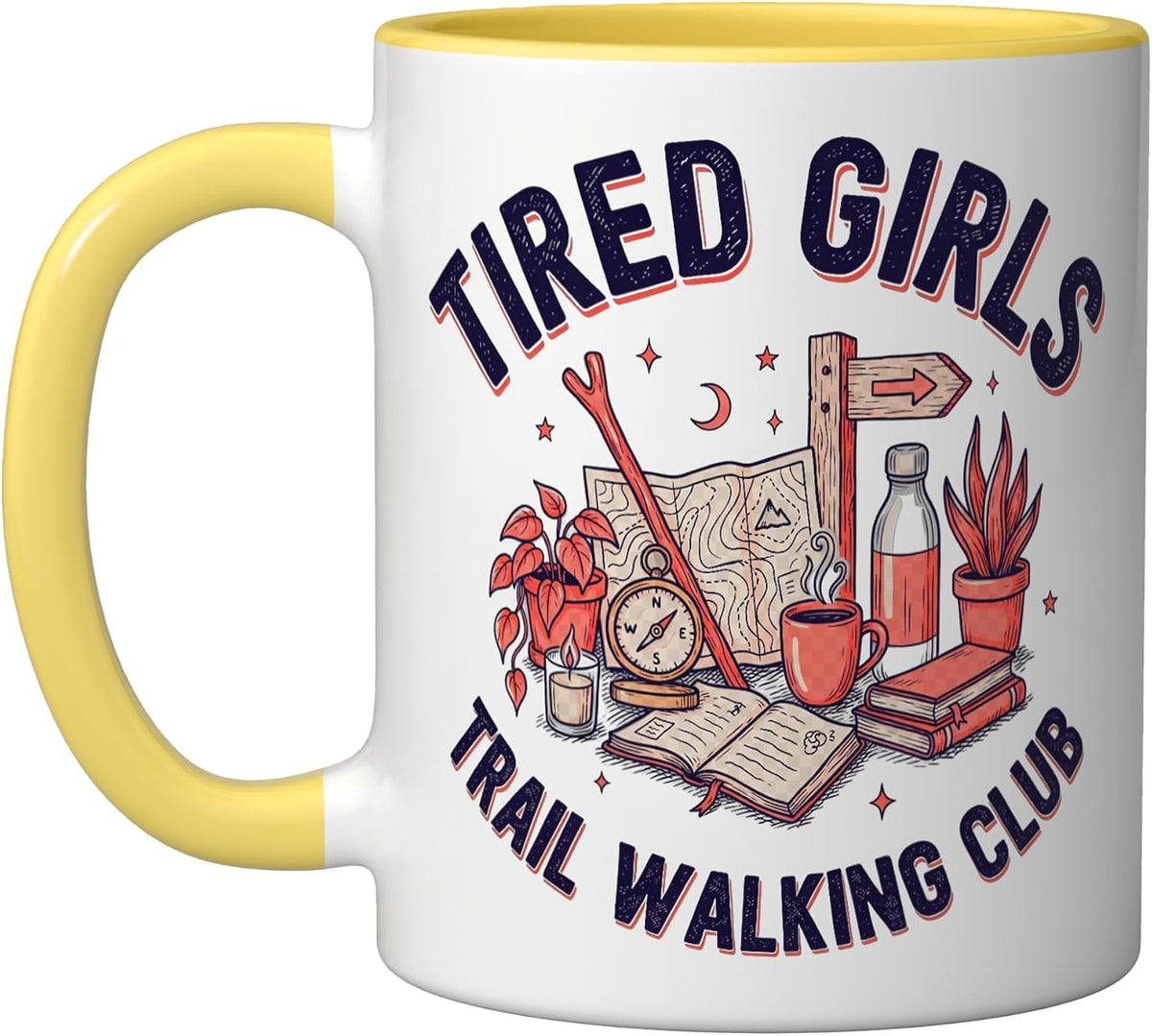 Trail Walking Trekking Rambling Strolling Walker Hiker Ceramic Mug