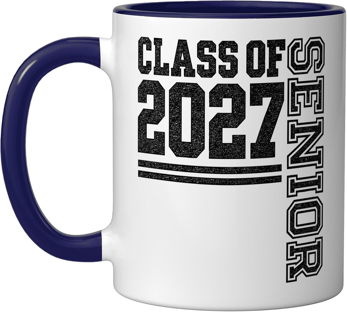 High School Graduation Varsity Team Class Of 2027 Senior Ceramic Mug