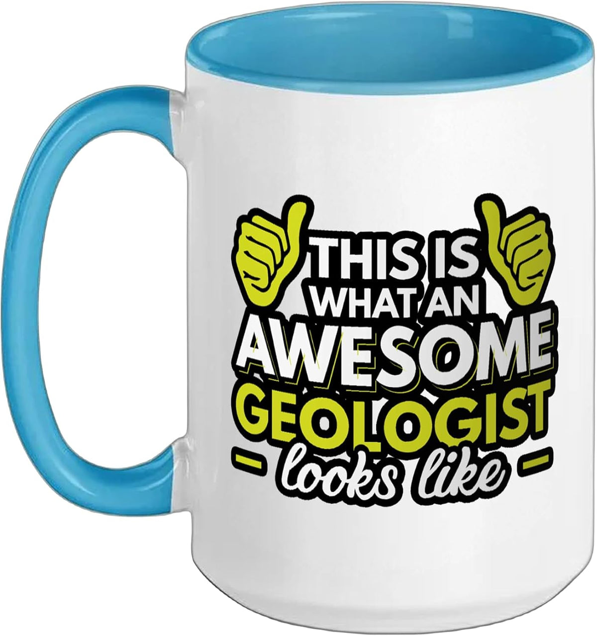 Funny Geologist Earth Scientist Rock Collector Shirt Ceramic Mug