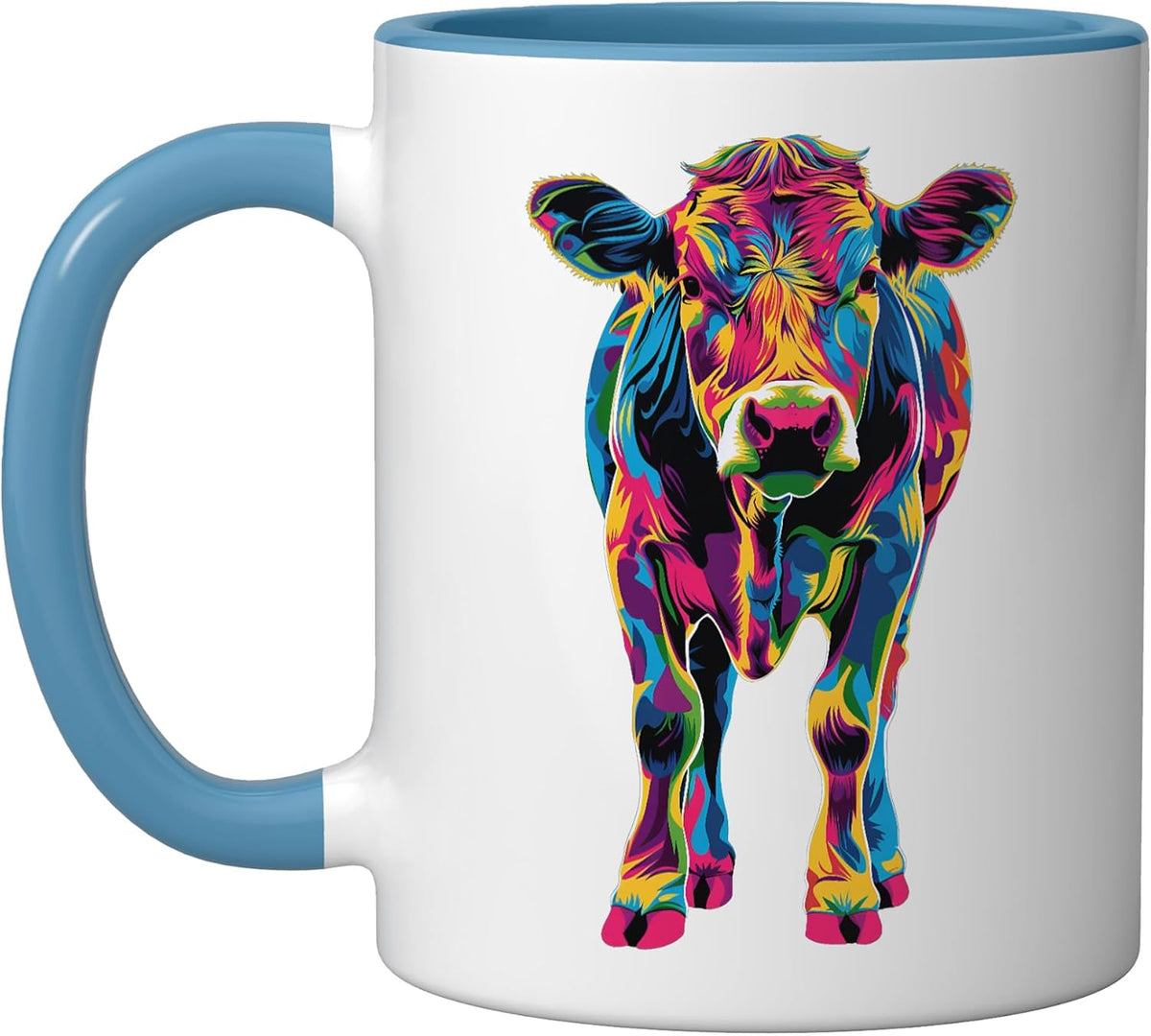 Cow Colorful Ceramic Mug
