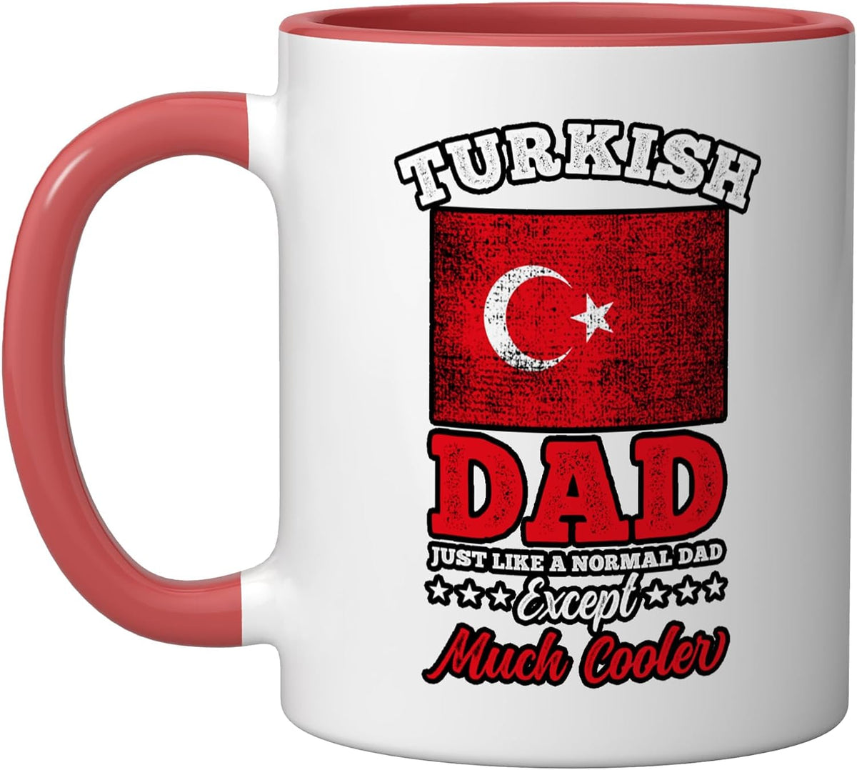 Turkish Dad Flag Father's Day Mug